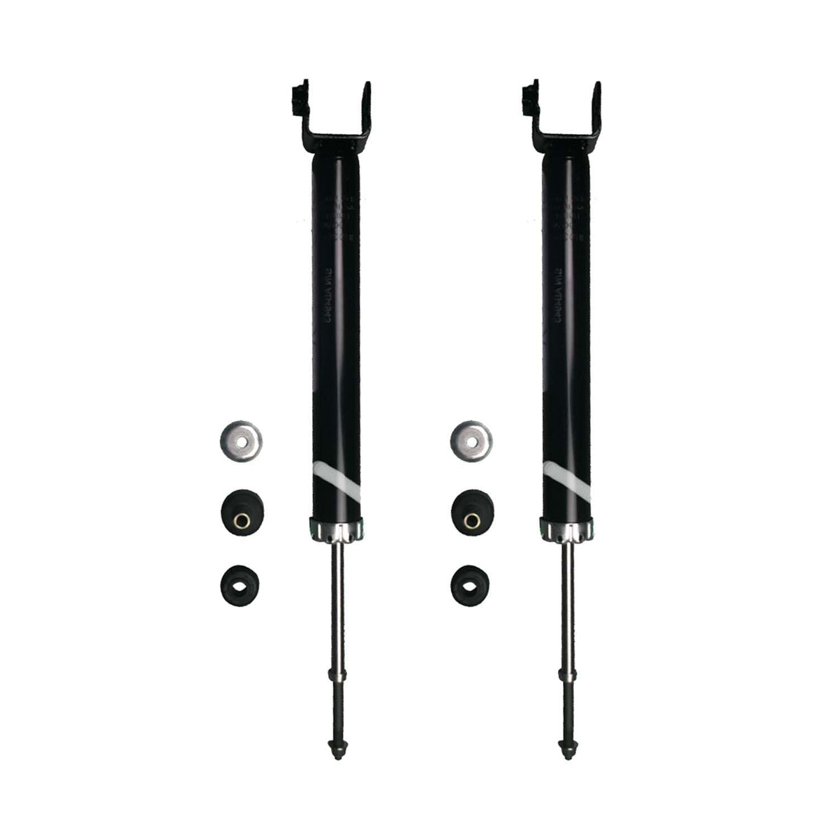Maxfavor Pair of Rear Struts and Shock Absorbers Complete Assembly with Coil Spring Compatible with Nissan Altima FWD 2007-2018, Replacement for 5637