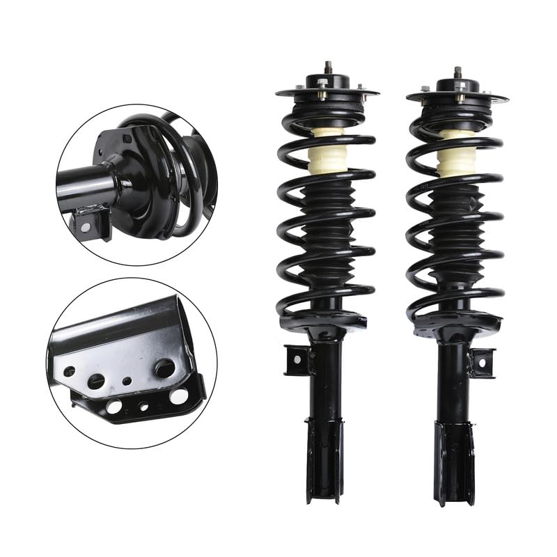 Maxfavor Front Complete Shocks & Struts with Coil Springs Compatible with 2005-2006 Chevy Equinox, for 2006 Pontiac Torrent Shock Absorber Assembly Replace OE 172210 172209 Set of 2