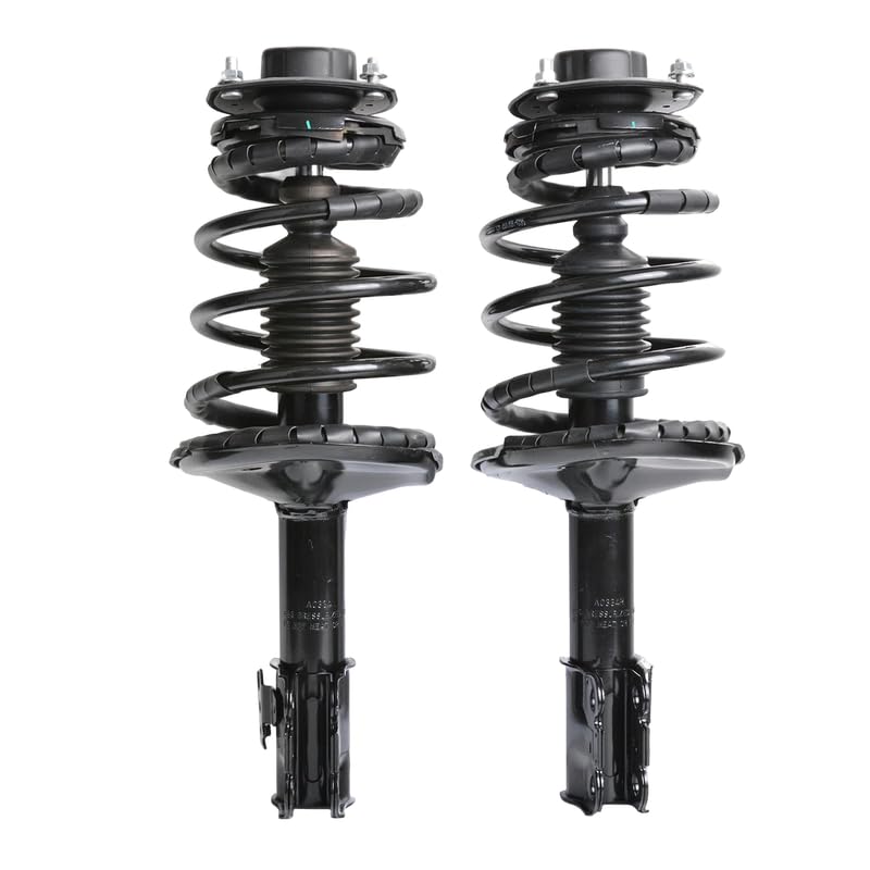 Maxfavor Front Complete Shocks & Struts with Coil Springs Compatible with 1992-1996 Toyota Camry L4-2.2L Shock Absorber Assembly Replace OE 171979 171980 Set of 2