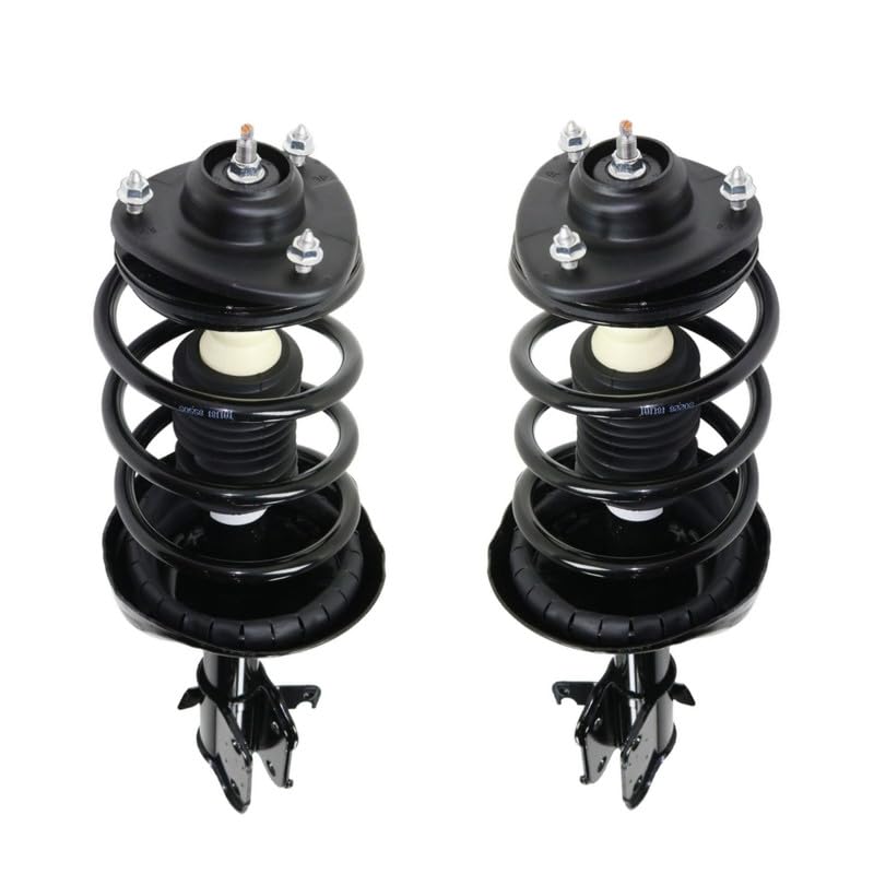 Maxfavor Front Complete Struts Shock Compatible with 2005 2006 2007 Odyssey Set of 2 Replacement 172536 172537 Suspension Shock Absorber with Coil Spring Assembly