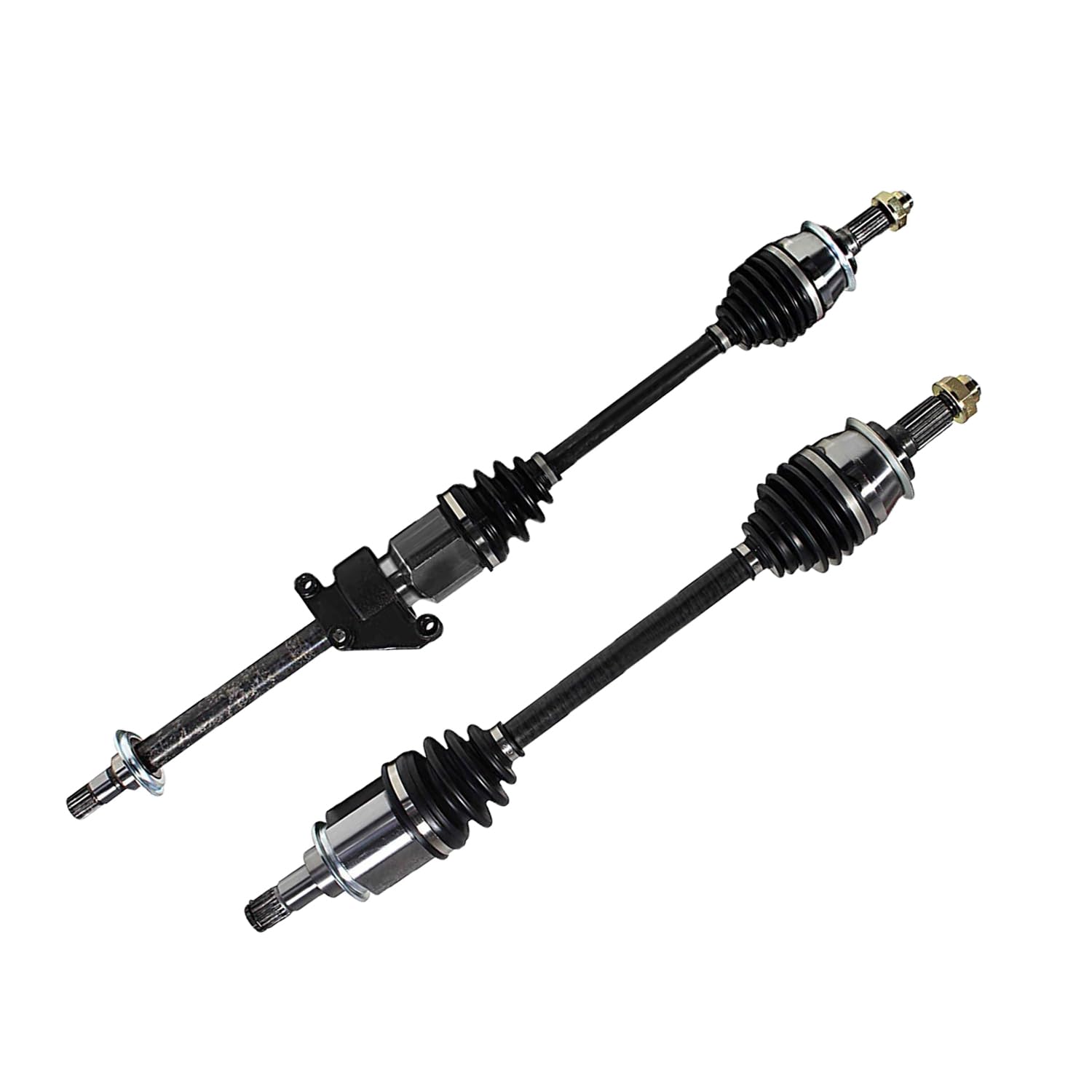 Front Pair CV Axle Shaft Assembly Compatible with 2002-2004 Cooper Naturally Aspirated FWD Manual Trans CV Joint Replace 31-60-7-518-238 31-60-7-518-237