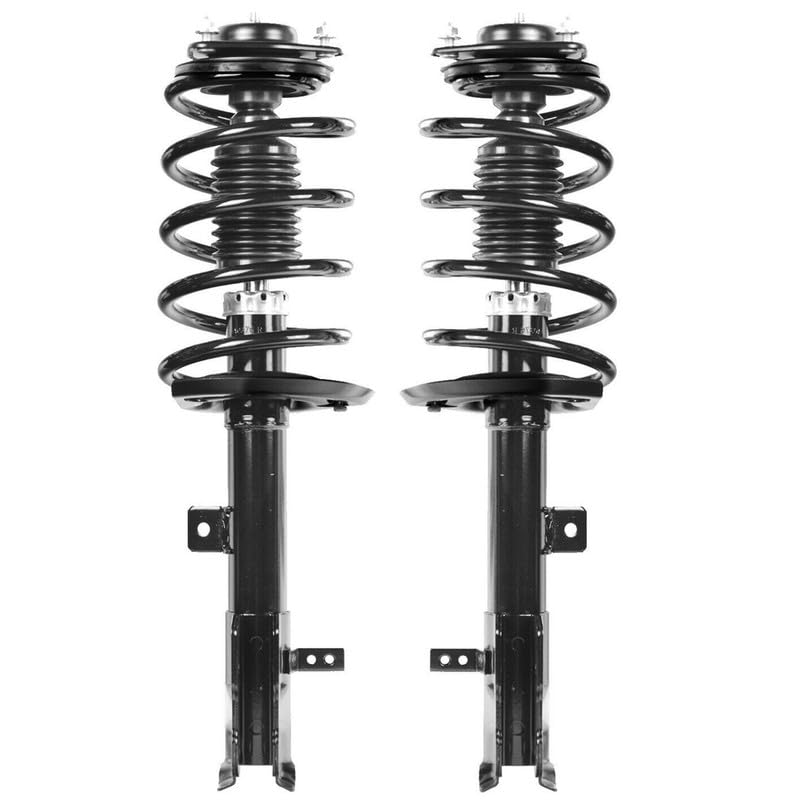 Maxfavor Front Shock Absorber Kit with Coil Springs Compatible with 2007-2010 Jeep Patriot Shock Absorber Assembly Replace OE 1331789R 1331789L Set of 2