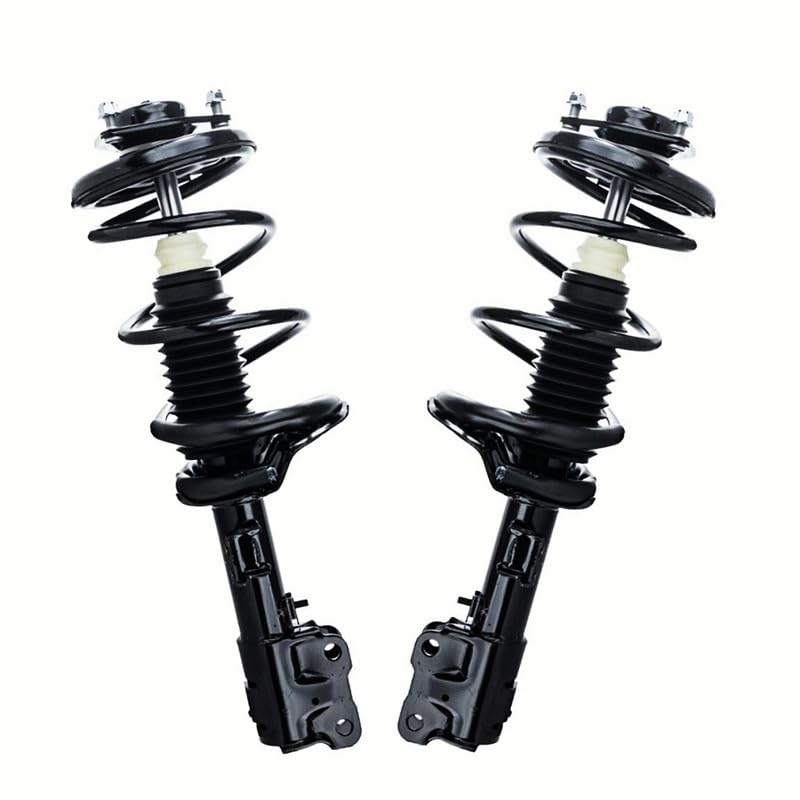 Maxfavor Front Pair Struts Shock Absorber Compatible with 2008 2009 2010 2011 Mitsubishi Lancer Suspension Shock Absorber Replacement 172505 172504