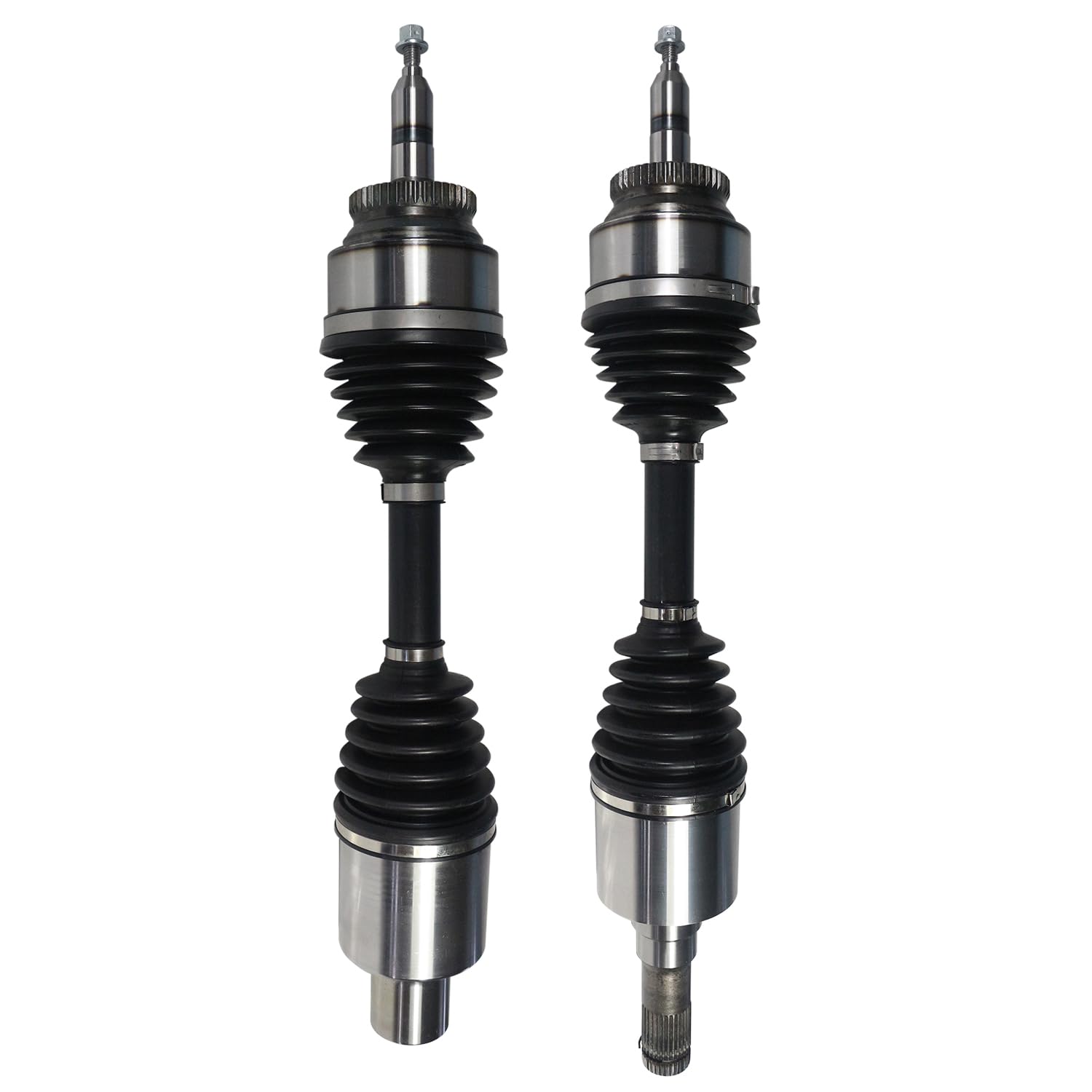 Front Pair CV Axle Shaft Assembly Compatible with Ford Models 2015-2016 F-150 CV Joint Replace GL3Z-3A427-A FL3Z-3A428-A FD-8277HDX 66-2379HD NCV11169 80-9976 B17197N NCV11170 80-9978 FL3Z-3A427-A
