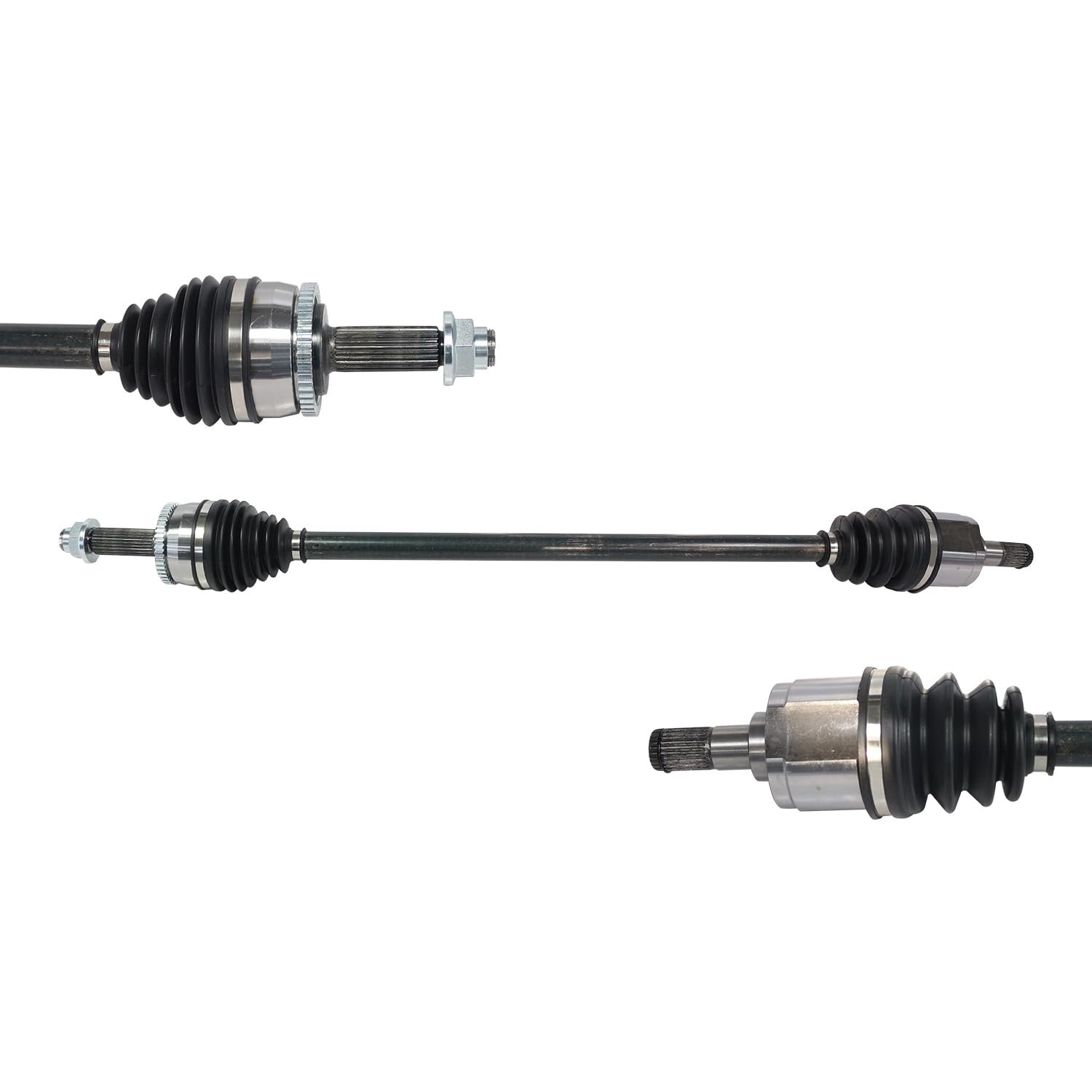 MAXFAVOR Pair(2) Front CV Axle Joint Shaft Assembly Compatible with Kia Rio 2013 2014 2015 2016 2017 Manual Trans, SX LX EX LX+ Sedan Hatchback, L4 1.6L CV Joint Axle Front Driver Passenger Side