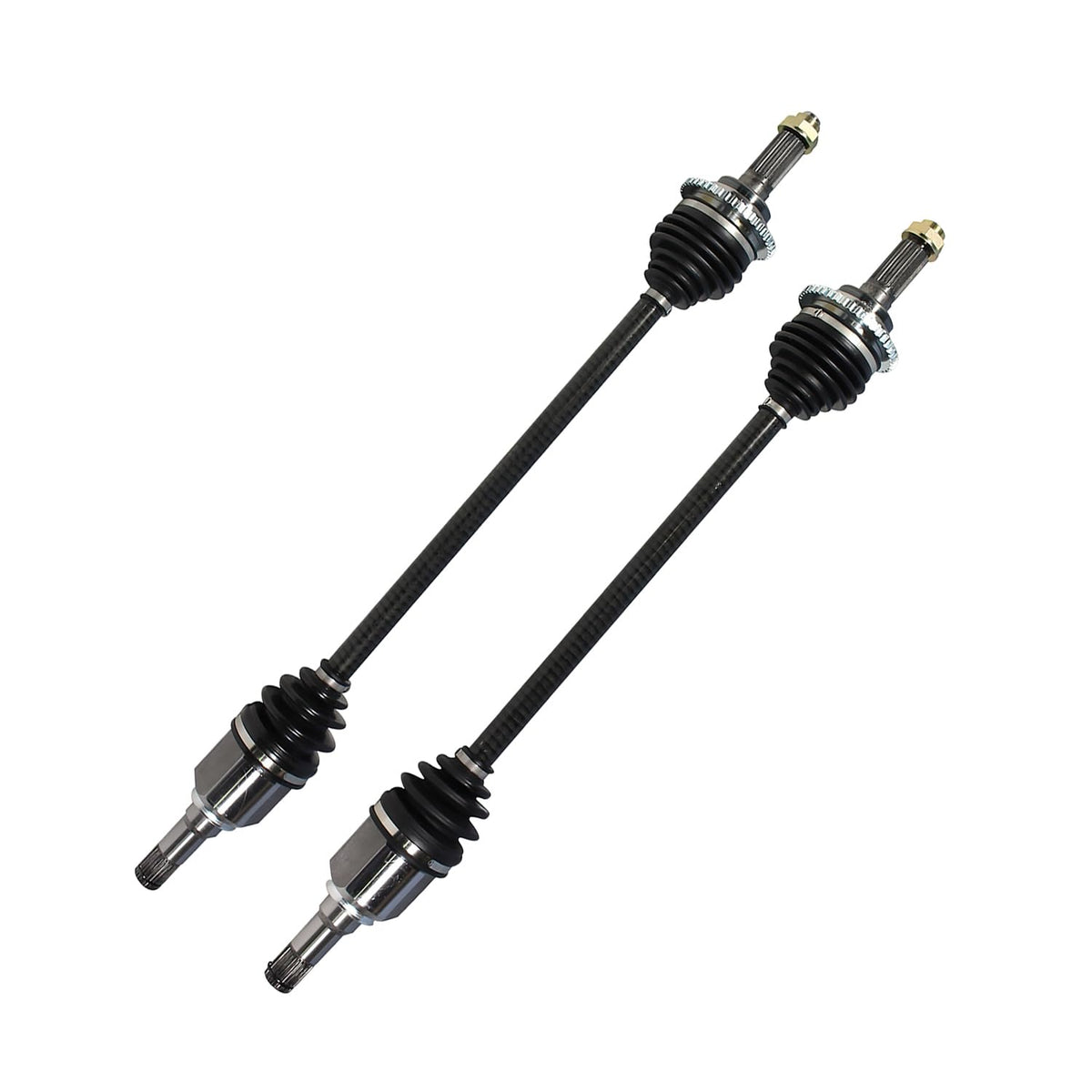 Maxfavor CV Axle Assembly Rear Pair Compatible with 2007-2012 Ford Fusion, 2007-2012 Lincoln MKZ, 2007-2010 Mercury Milan 3.0L 3.5L, FWD AWD, Rear Left Right Side CV Joint Shaft Assembly