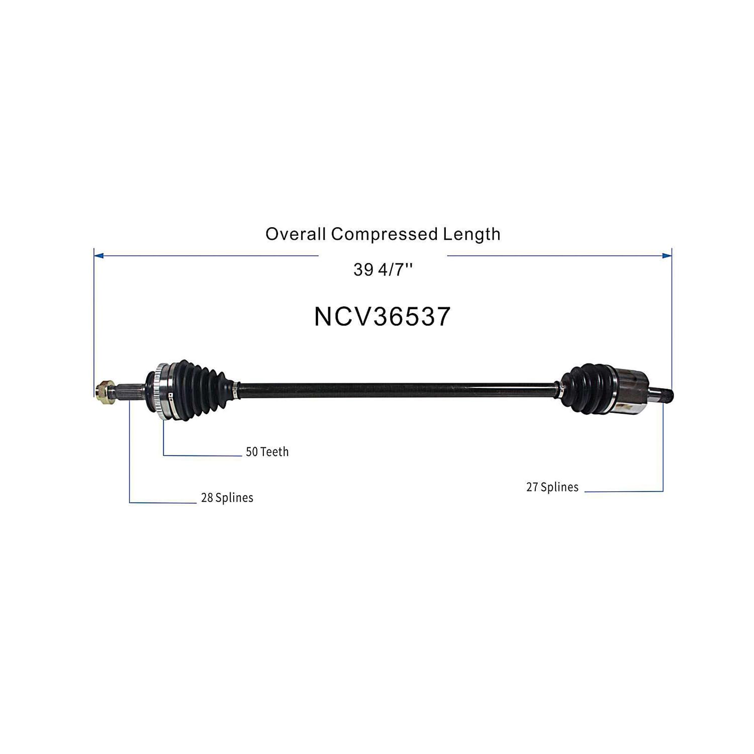 44306S4KA62 44306S4KA11 Front Left CV Axle Shaft Assembly Compatible with Honda Model 1998-2002 Accord Replace 44011S84A10 44306S4KA60 44306S4KA12 44306S84C61 44306S84A10 44306S84A60