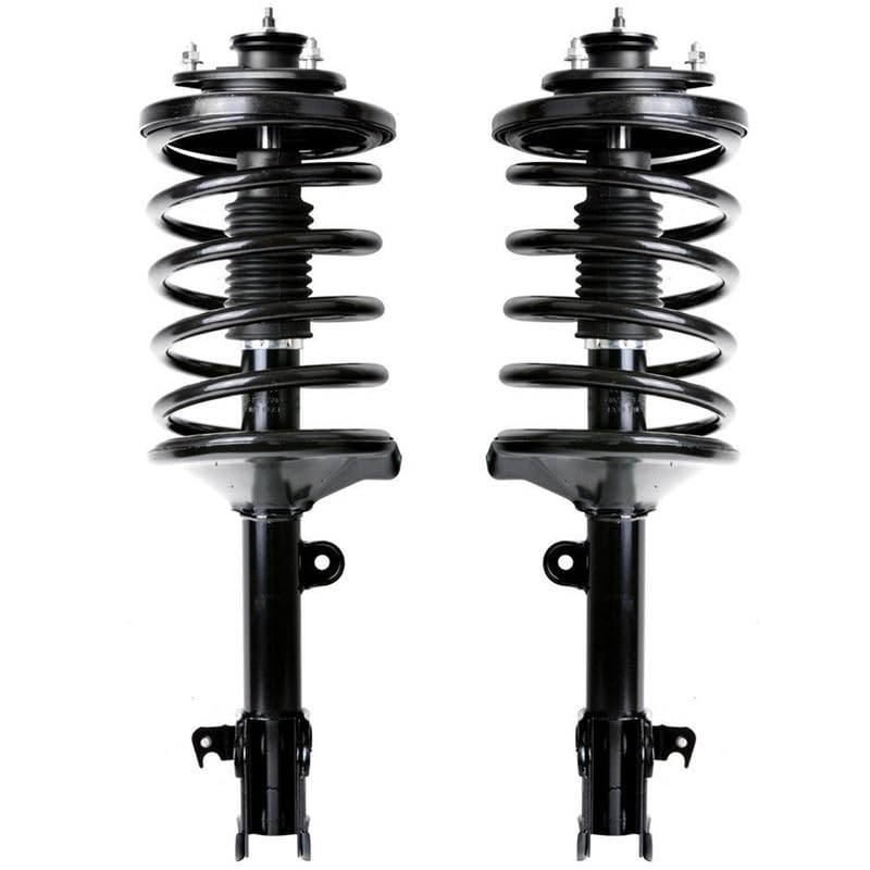 Maxfavor Front Shock Absorber Kit with Coil Springs Compatible with 2006 2007 2008 Pilot Shock Absorber Assembly Replace OE 1331595R 1331595L Set of 2