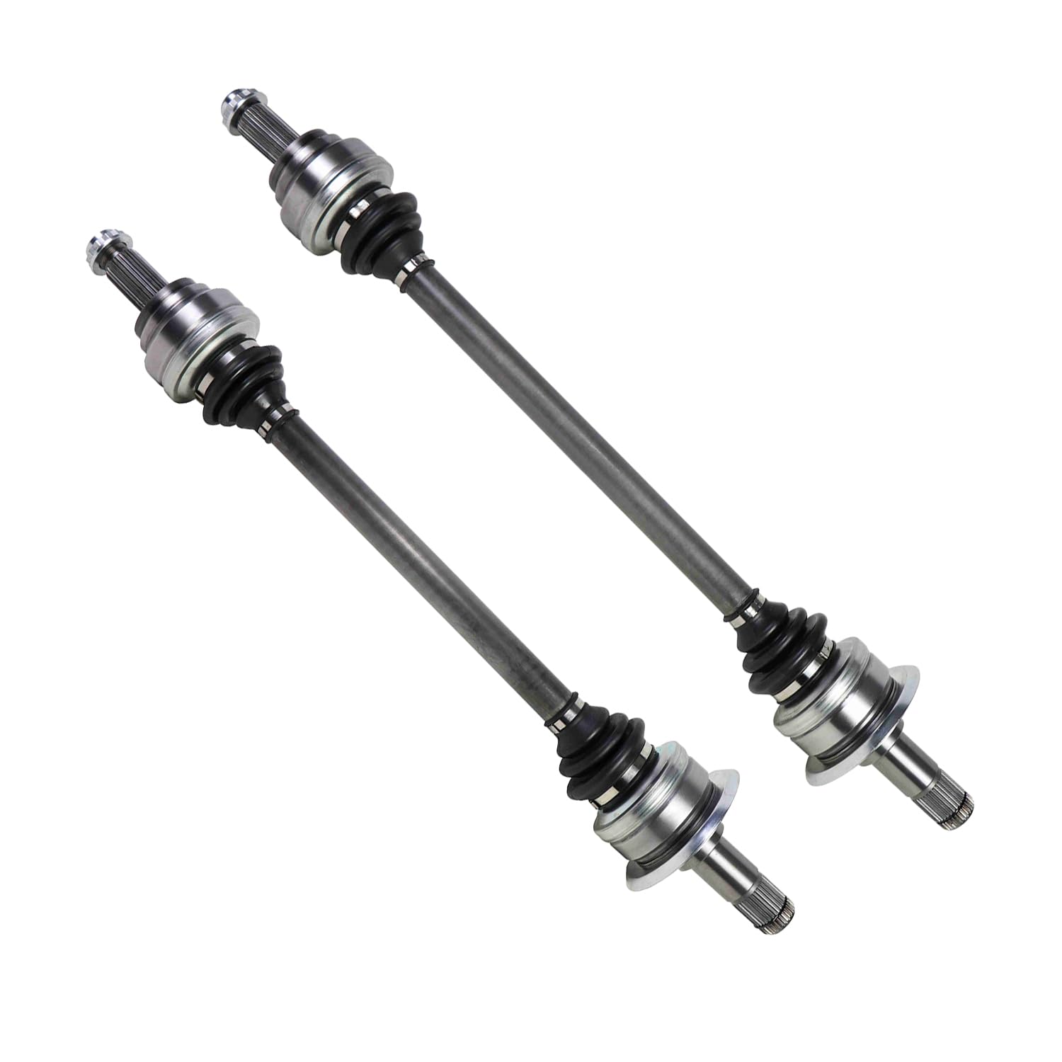 Rear Pair CV Axle Shaft Assembly Compatible with BMW Models 2011-2016 535d/535i CV Joint Replace 33-20-7-581-017 33-20-7-647-027 33-20-7-581-018 50040456 B16315N 50040447 B16271N 33-20-7-581-015