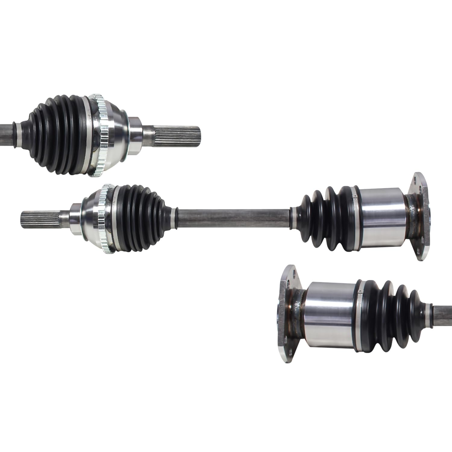 Front Pair CV Axle Shaft Assembly Compatible with 1992-2001 Hummer 4WD CV Joint Replace 6009895 19361437 16058N 19361447 16059N 6009894