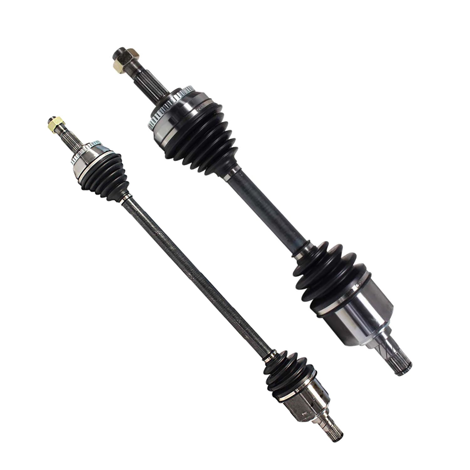 Maxfavor CV Axle Front fit for Nissan Sentra 2006 2007 2008 2009, S XE GXE LE Base Sedan 1.8L FWD Automatic Transmission, CV Joint Axle Shaft Assembly Front Driver Passenger Side