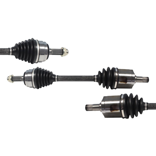 Front Pair CV Axle Shaft Assembly Compatible with Honda Models 1984-1987 Wagovan/Civic CV Joint Replace 20870305 60-4004 7045N 80-3141 91677 95-6109 HO-8-8538 HO-8019 19343061 20870306 19343060