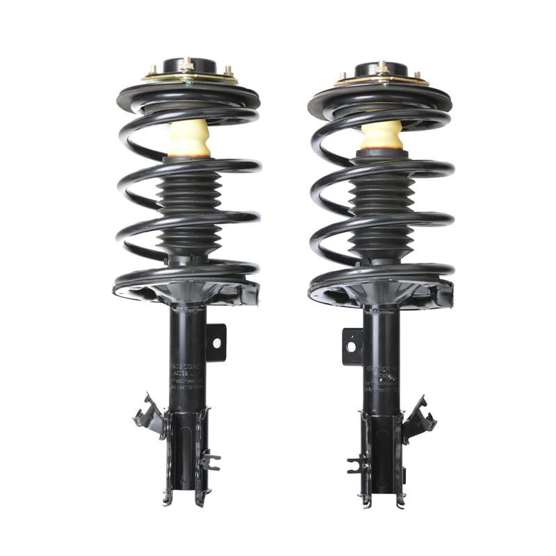 Maxfavor Front Complete Struts Assembly with Coil Springs Compatible with Altima V6-3.5L 2002 2003 2004 2005 2006 Shock Absorber Assembly Replace OE 171427 171426 Set of 2