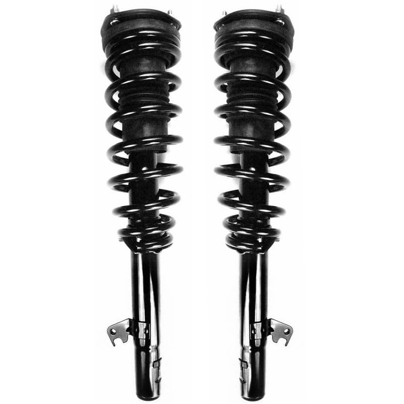 Maxfavor Front Shock Absorber Kit with Coil Springs Compatible with 2006-2009 Ford Fusion & Mercury Milan, 2003-2008 Mazda 6 Shock Absorber Assembly Replace OE 272261 Set of 2