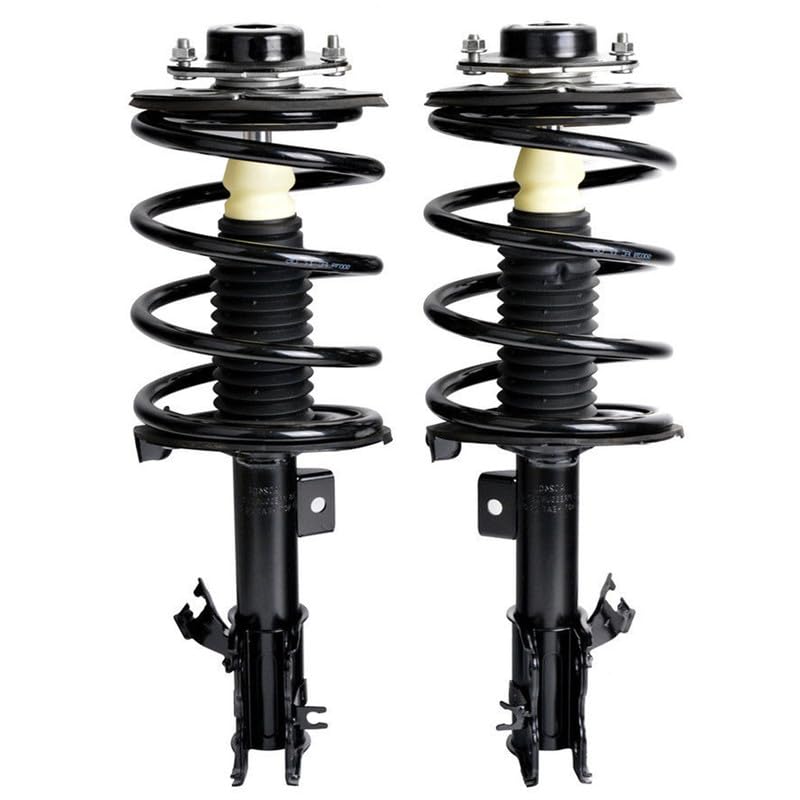Maxfavor Front Shock Absorber Kit with Coil Springs Compatible with Maxima 2004 2005 2006 2007 2008 Shock Absorber Assembly Replace OE 172240 172241 Set of 2