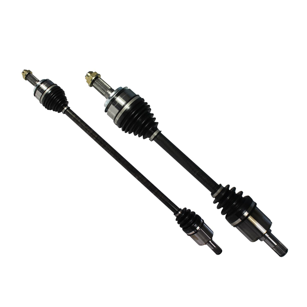 Front Pair CV Axle Shaft Assembly Compatible with Acura Models 2014 ILX Hybrid Fit for Honda Models 2013-2015 Civic Hybrid CV Joint Replace 44305-TT1-A01 91240 HO-8420 11827354 66-4331 44306-TT1-A01