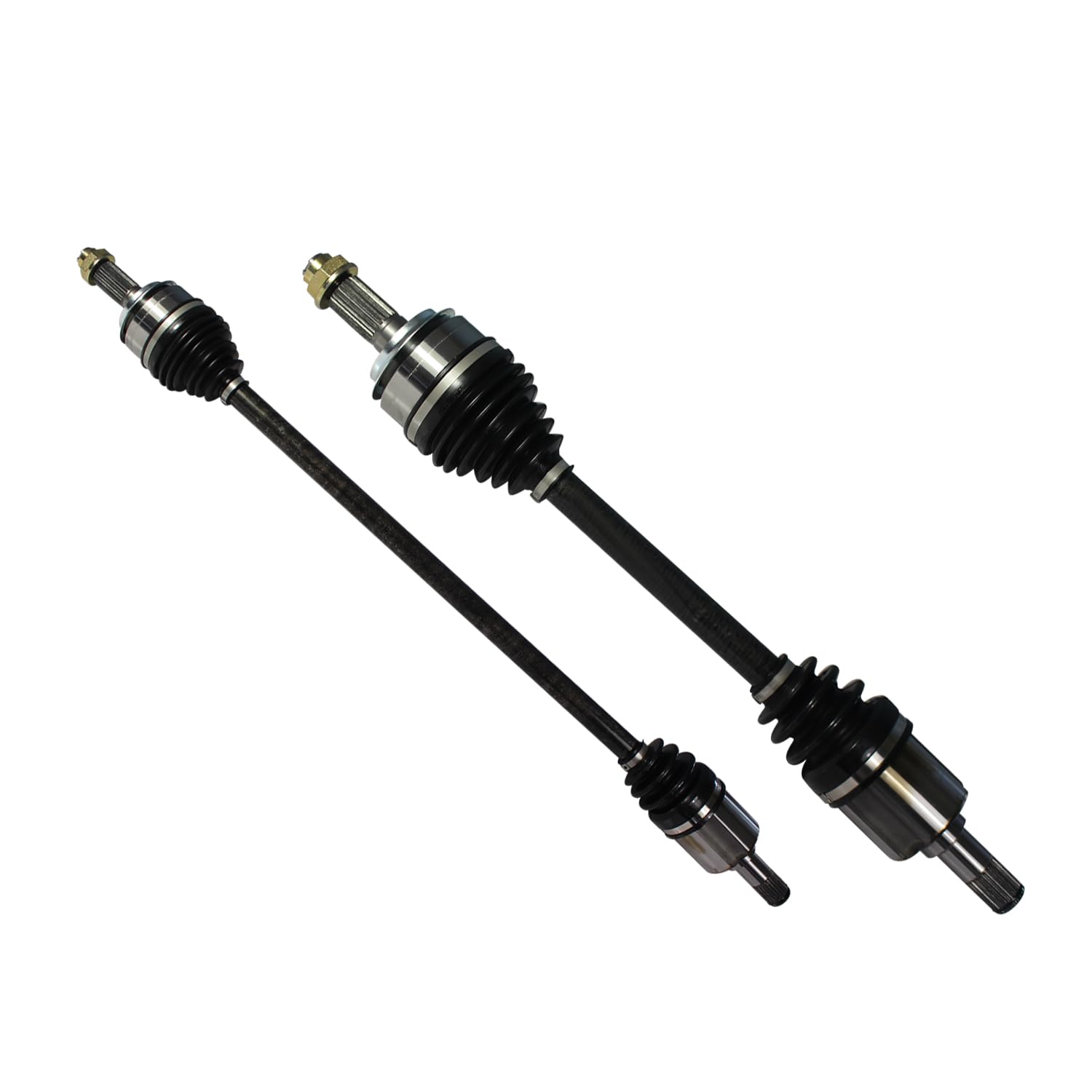 Front Pair CV Axle Shaft Assembly Compatible with Acura Models 2014 ILX Hybrid Fit for Honda Models 2013-2015 Civic Hybrid CV Joint Replace 44305-TT1-A01 91240 HO-8420 11827354 66-4331 44306-TT1-A01