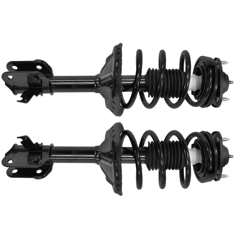 Maxfavor Front Complete Struts Shock Compatible with 2005 2006 2007 Odyssey Set of 2 Replacement 172536 172537 Suspension Shock Absorber with Coil Spring Assembly