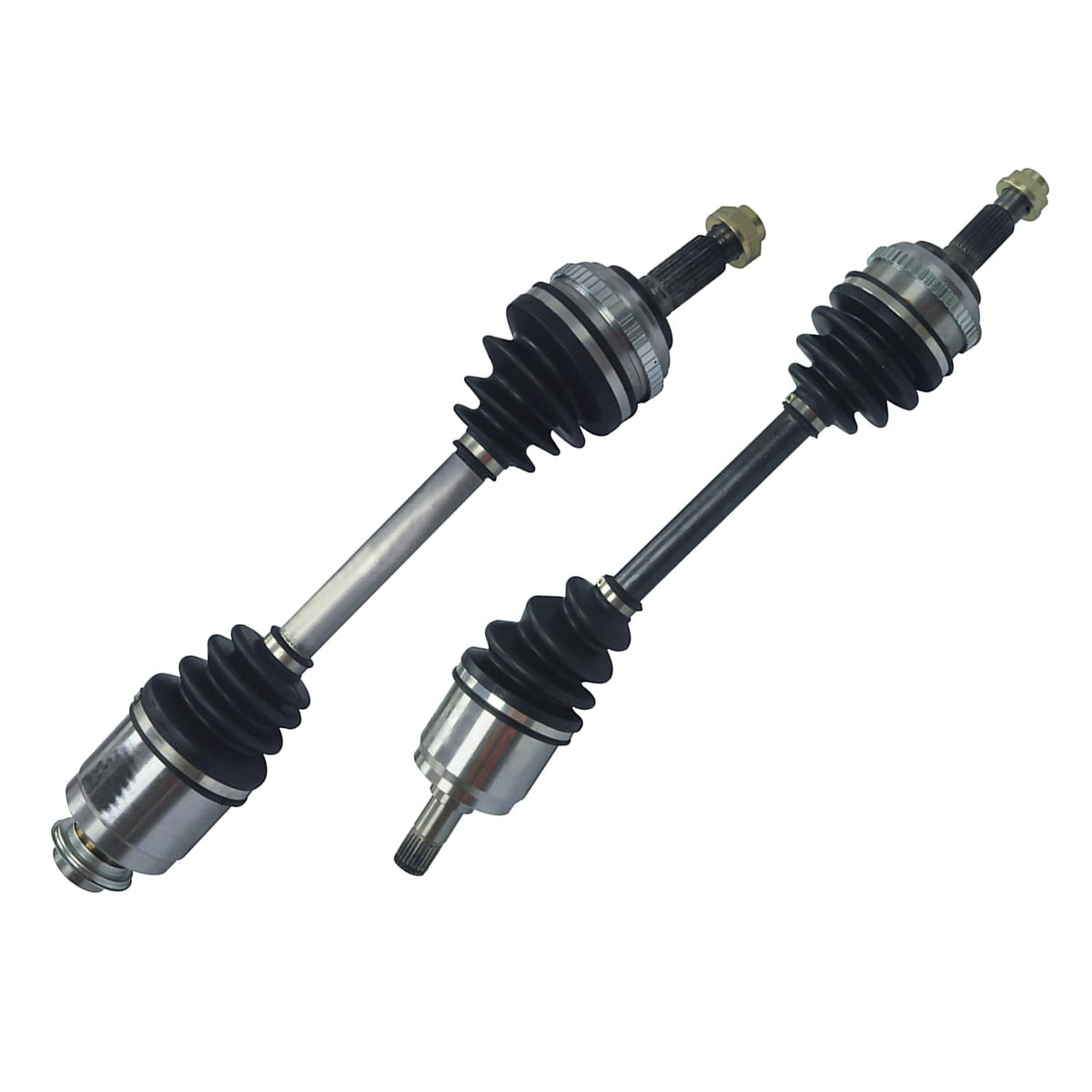 Front Pair CV Axle Shaft Assembly Compatible with Honda Models 2003-2005 Civic Hybrid L4-1.3L FWD Front Drive & Passenger CV Joint Replace 44306-S5B-950 44306S5B950 44305-S5B-950 44305S5B950 NCV36561