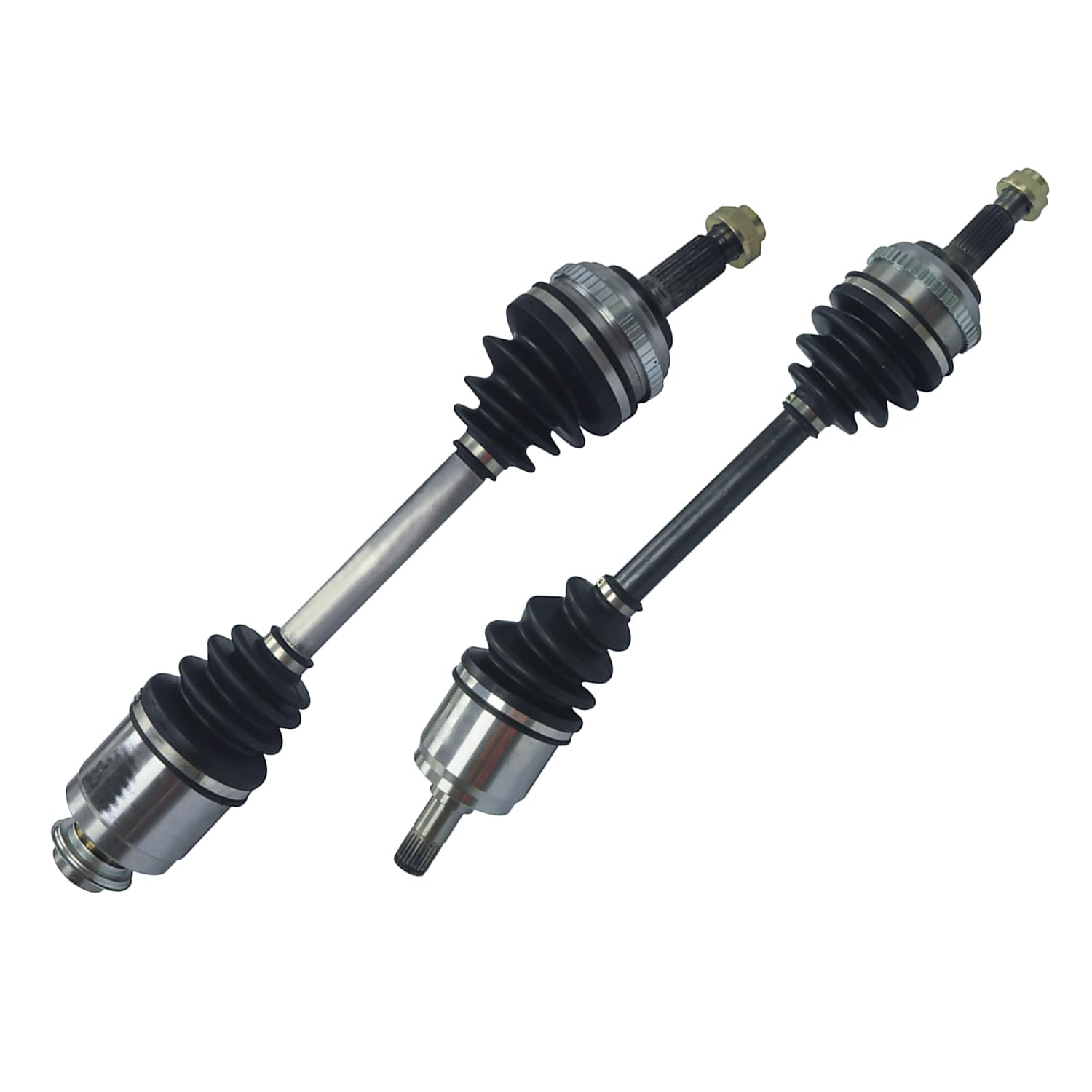 Front Pair CV Axle Shaft Assembly Compatible with Honda Models 2003-2005 Civic Hybrid L4-1.3L FWD Front Drive & Passenger CV Joint Replace 44306-S5B-950 44306S5B950 44305-S5B-950 44305S5B950 NCV36561