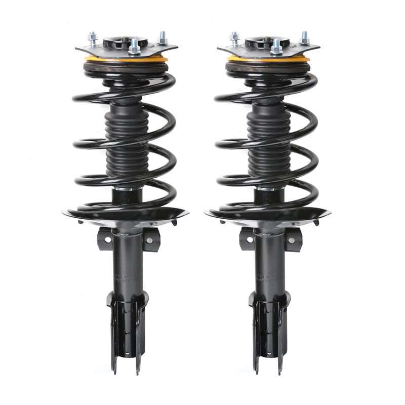 Maxfavor Front Complete Struts Assembly with Coil Springs Compatible with 2004 2005 2006 2007 2008 Pontiac Grand Shock Absorber Assembly Replace OE 172177 Set of 2