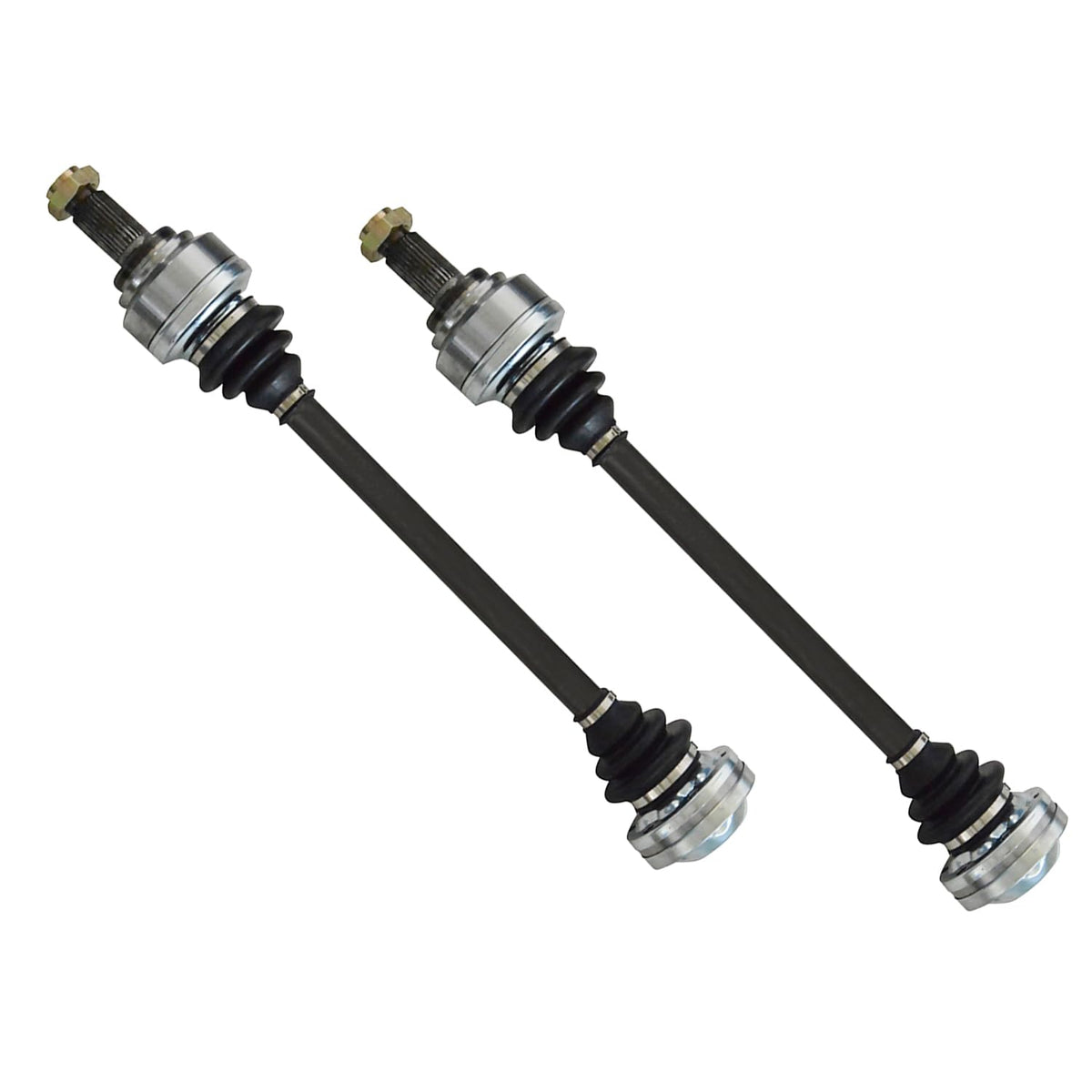 Rear Pair CV Axle Shaft Assembly Compatible with Compatible with BMW Models 2000-2006 X5 CV Joint Replace 19365016 11827276 66-9615 60-9615 10705N B10704N 78442 95-1574 BM-8028 BM-8029 33-20-7-500-915