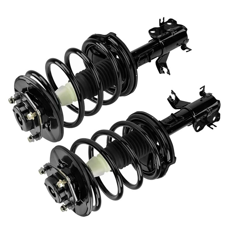 Maxfavor Front Complete Struts Shock Compatible with 2002-2006 Altima L4-2.5L Set of 2 Replacement 271427 271426 Suspension Shock Absorber with Coil Spring Assembly