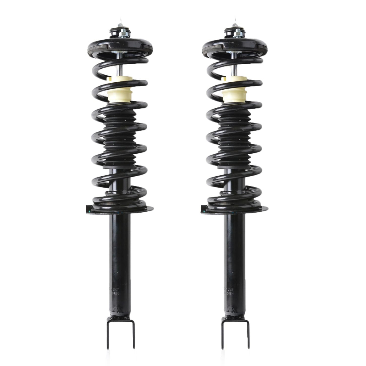 Maxfavor Pair of Rear Complete Struts Assembly with Coil Spring, Compatible with Honda Accord 2008-2012 2.4L L4 / 3.5L V6, Replacement for 172563 (Set of 2)