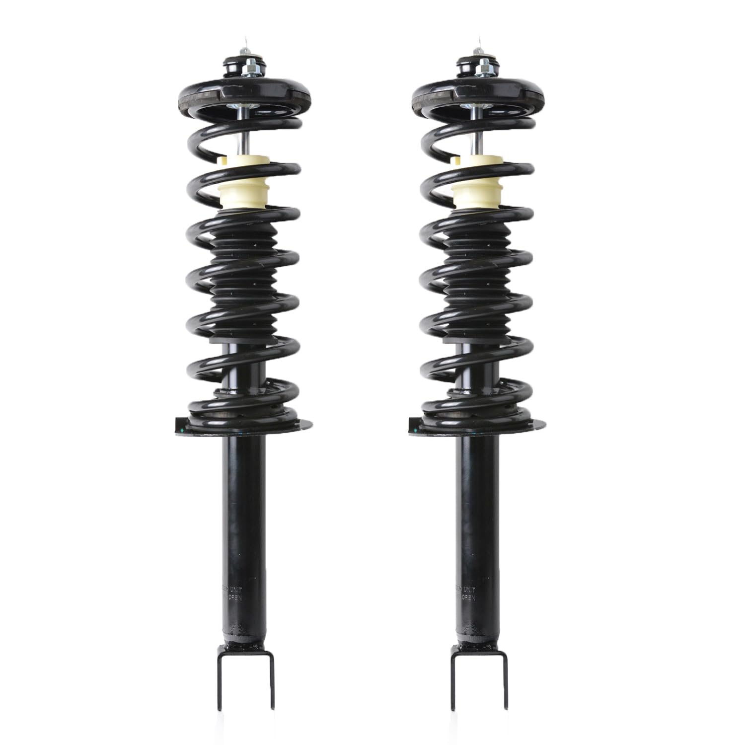 Maxfavor Pair of Rear Complete Struts Assembly with Coil Spring, Compatible with Honda Accord 2008-2012 2.4L L4 / 3.5L V6, Replacement for 172563 (Set of 2)