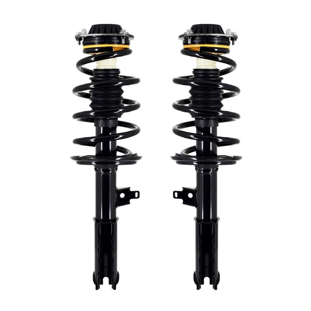 Maxfavor Pair of Front Shock Absorbers and Struts Complete Assembly with Coil Spring Compatible with Buick Enclave 2018-2021 & Chevrolet Traverse 2018-2021, Replacement for 1334094L 1334094R