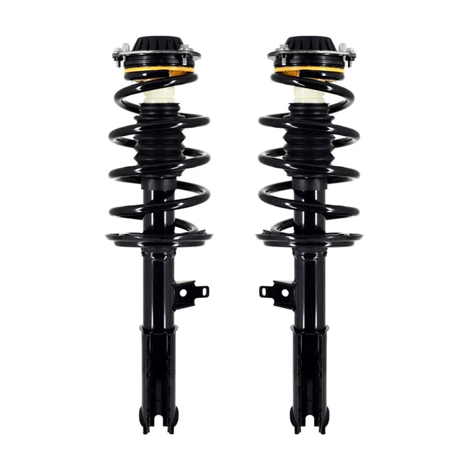 Maxfavor Pair of Front Shock Absorbers and Struts Complete Assembly with Coil Spring Compatible with Buick Enclave 2018-2021 & Chevrolet Traverse 2018-2021, Replacement for 1334094L 1334094R