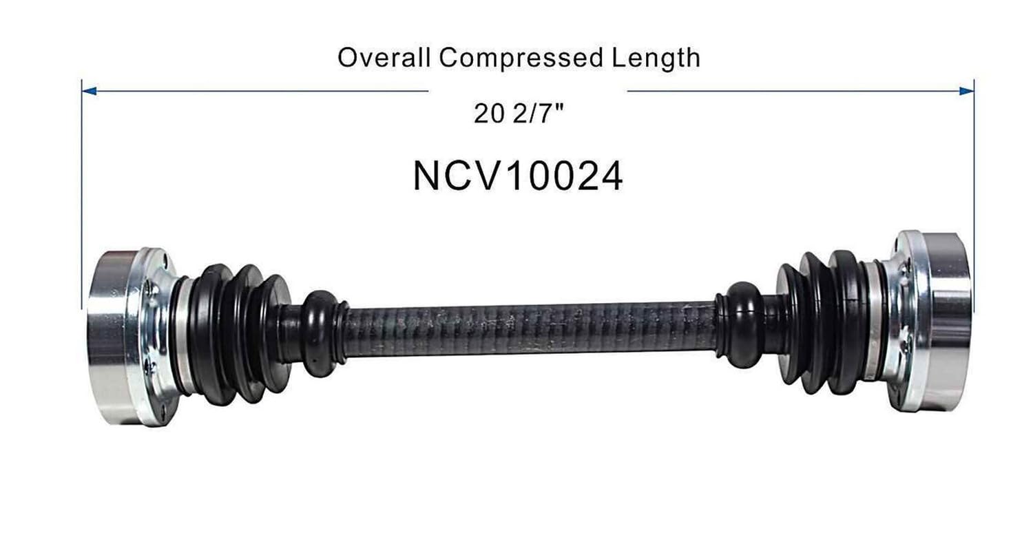 Rear Pair CV Axle Shaft Assembly Compatible with 2005-2006 GTO RWD CV Joint Replace 19364898 11827341 60-1478 14018N 70462 GM-8249 GM-8251 92162976