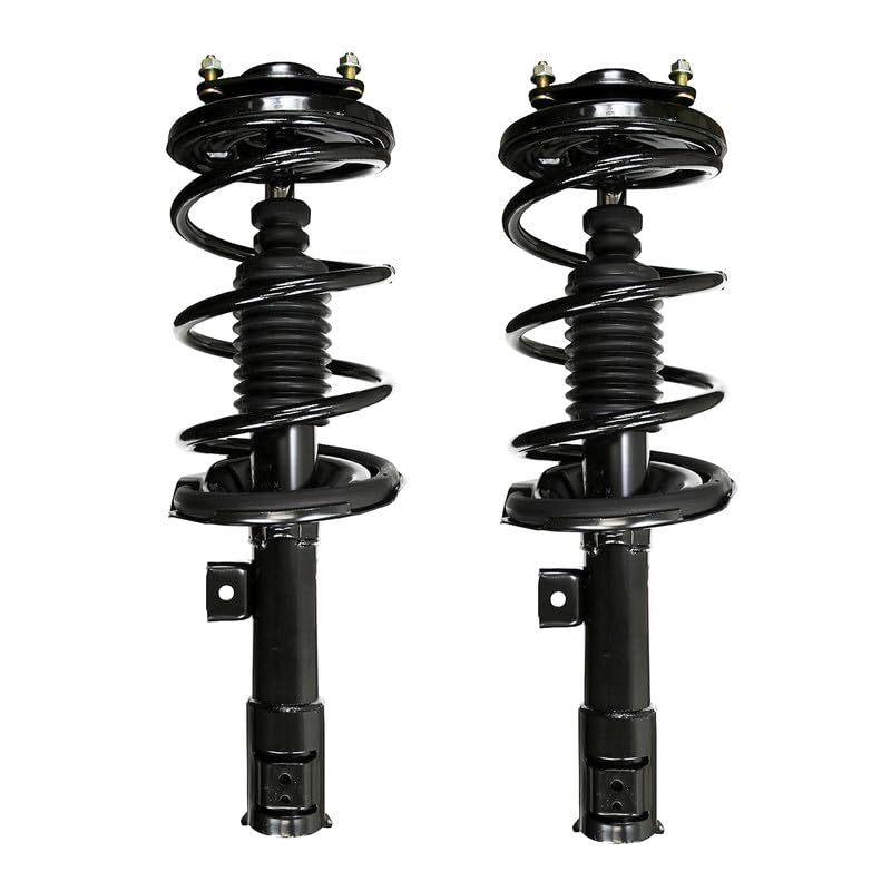 Maxfavor Front Pair Struts Shock Absorber Compatible with 2008 2009 2010 2011 Mitsubishi Lancer Suspension Shock Absorber Replacement 172355 172356