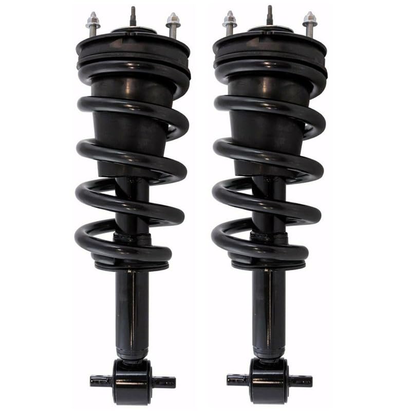 Maxfavor Front Complete Struts Shock Compatible with 2014-2019 GMC Sierra 1500 & Chevy Silverado 1500 Set of 2 Replacement 239112 Suspension Shock Absorber with Coil Spring Assembly