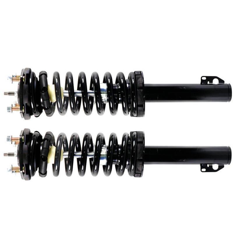 Maxfavor Front Complete Struts Shock Compatible with 2005-2010 Jeep Grand Cherokee Set of 2 Replacement 371377L 371377R Suspension Shock Absorber with Coil Spring Assembly