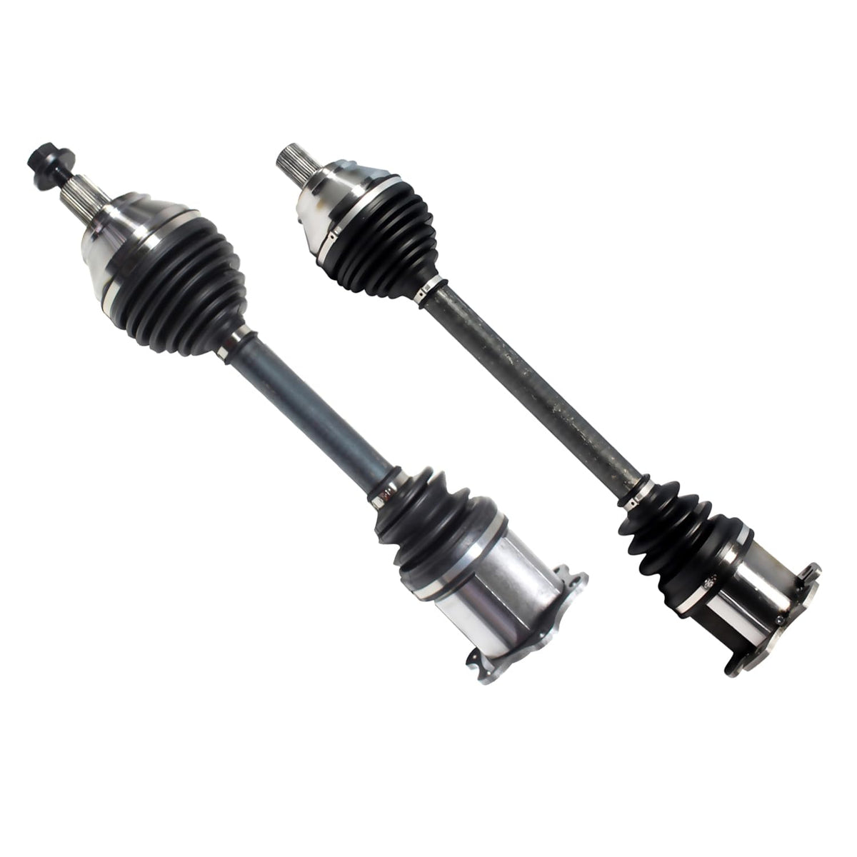 Front Pair CV Axle Shaft Assembly Compatible with Compatible with Audi Models 2004-2006 TT Quattro CV Joint Replace 8N0-407-452-DX 8N0-407-271-R 8N0-407-451-CX 19364995 20872015 B16007N 8N0-407-272-R