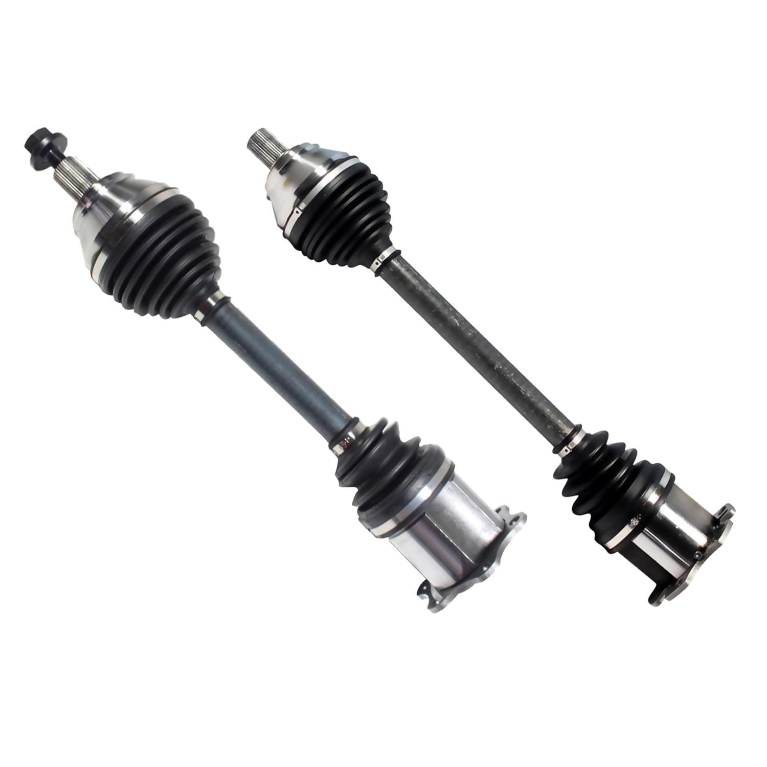 Front Pair CV Axle Shaft Assembly Compatible with Compatible with Audi Models 2004-2006 TT Quattro CV Joint Replace 8N0-407-452-DX 8N0-407-271-R 8N0-407-451-CX 19364995 20872015 B16007N 8N0-407-272-R