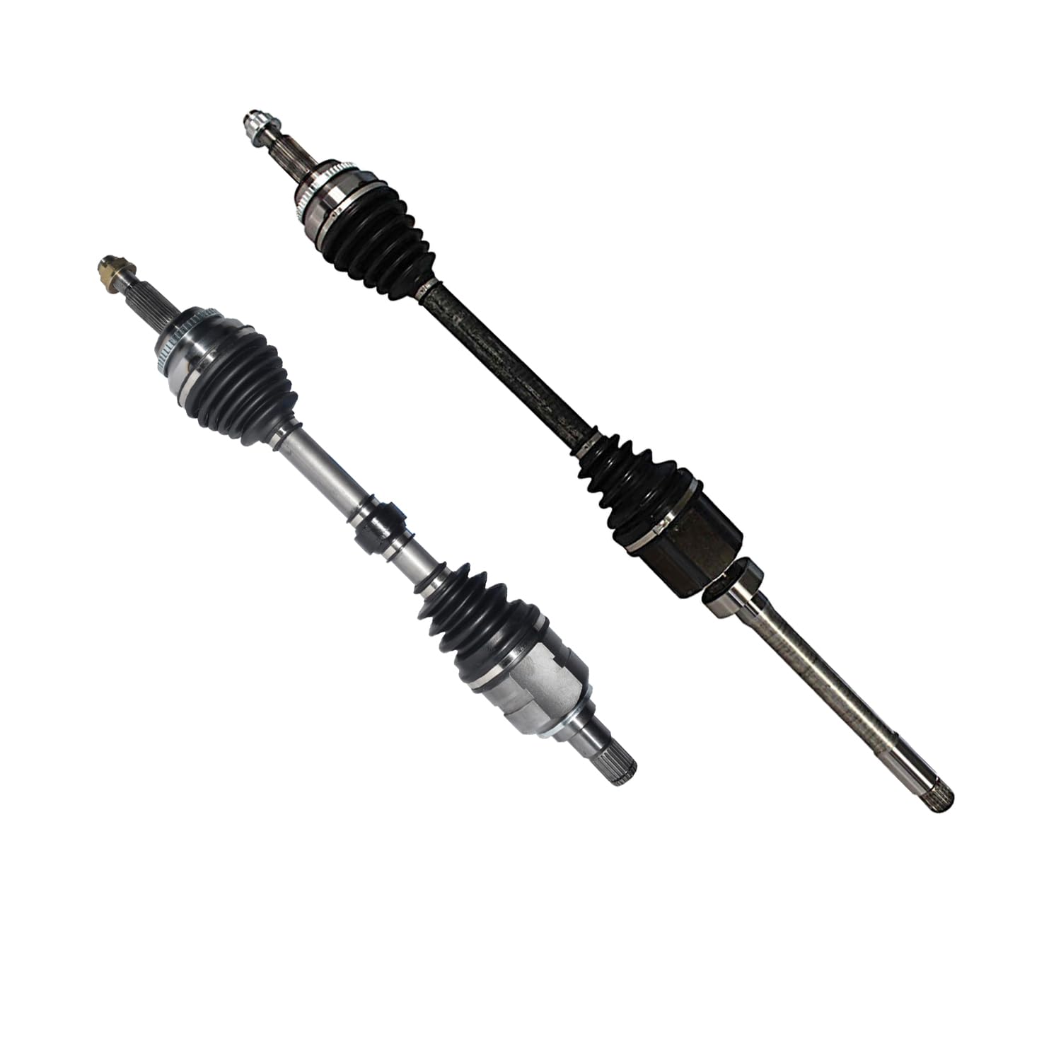 Front Pair CV Axle Shaft Assembly Compatible with Toyota Models 2014-2016 Highlander CV Joint Replace 43410-0E041 43410-0E170 43410-0W340 43410-0E130 43410-0E170 43410-0E220 43410-0T030 43410-0E040