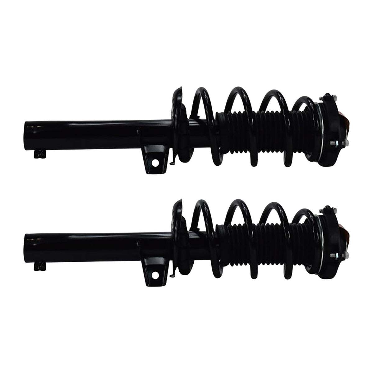 Maxfavor Pair of Front Shock Absorbers and Struts Complete Assembly with Coil Spring Compatible with Volkswagen CC 2009-2017 V6-3.6L, Replacement for 6335576