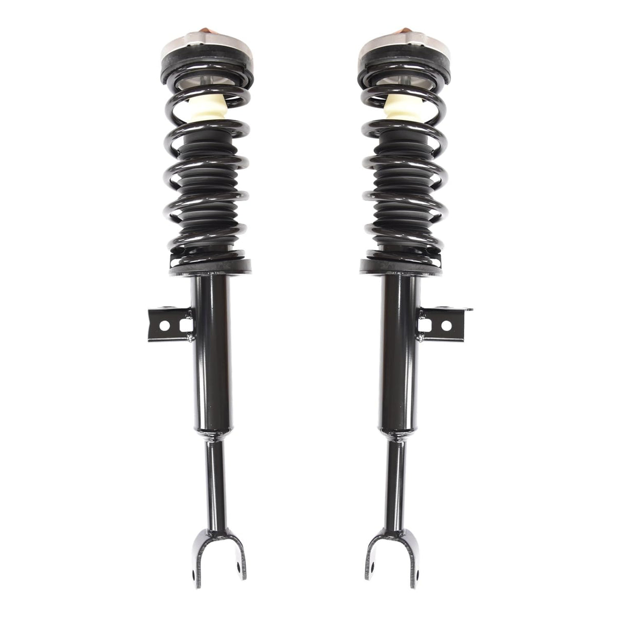 Maxfavor Pair of Front Shock Absorbers and Struts Complete Assembly with Coil Spring Compatible with BMW 528i 2011-2016, BMW 535i 2011-2016, Replacement for 177346 173345