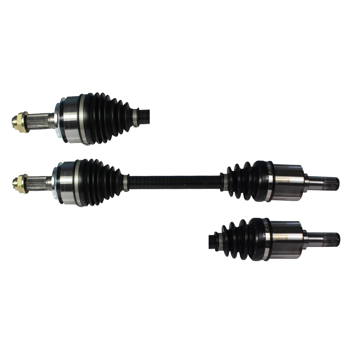 Front Pair CV Axle Shaft Assembly Compatible with Acura Models 2013 ILX Hybrid Fit for Honda Models 2012 Civic Hybrid CV Joint Replace 44306-TR2-A51 44305-TR2-A50 44305-TR2-A51 91230 44306-TR2-A50