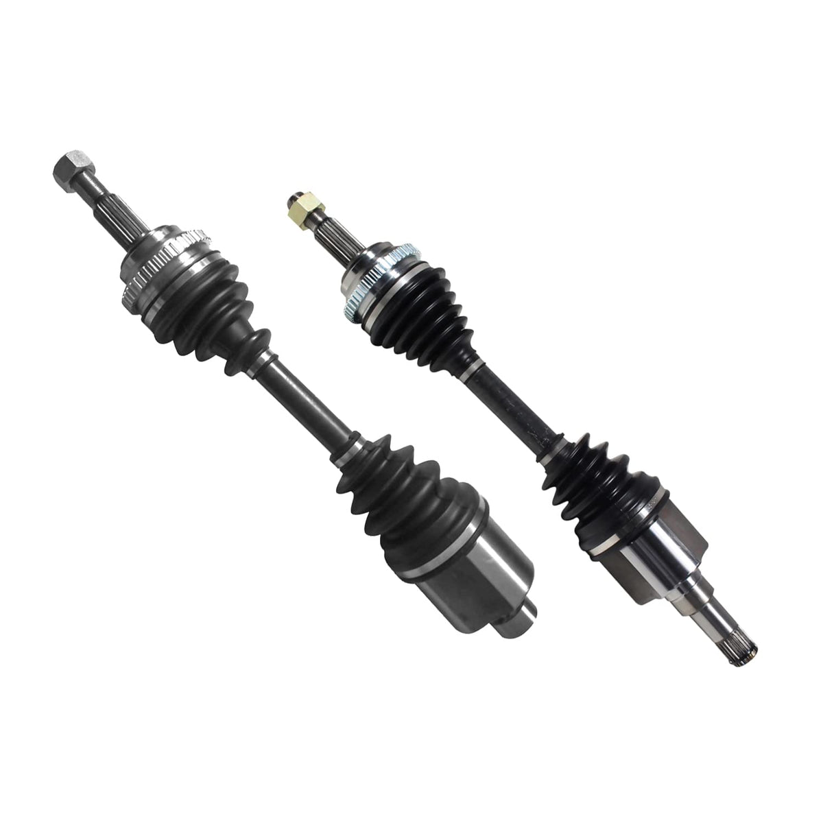 Front Pair CV Axle Shaft Assembly Compatible with 2003-2005 Neon SRT-4 L4-2.4L FWD Manual Trans CV Joint Replace 5037-445AB 5037-623AA 5037-622AA 5286-710AC 5286-710AD 19342720 20871038 5037-445AA