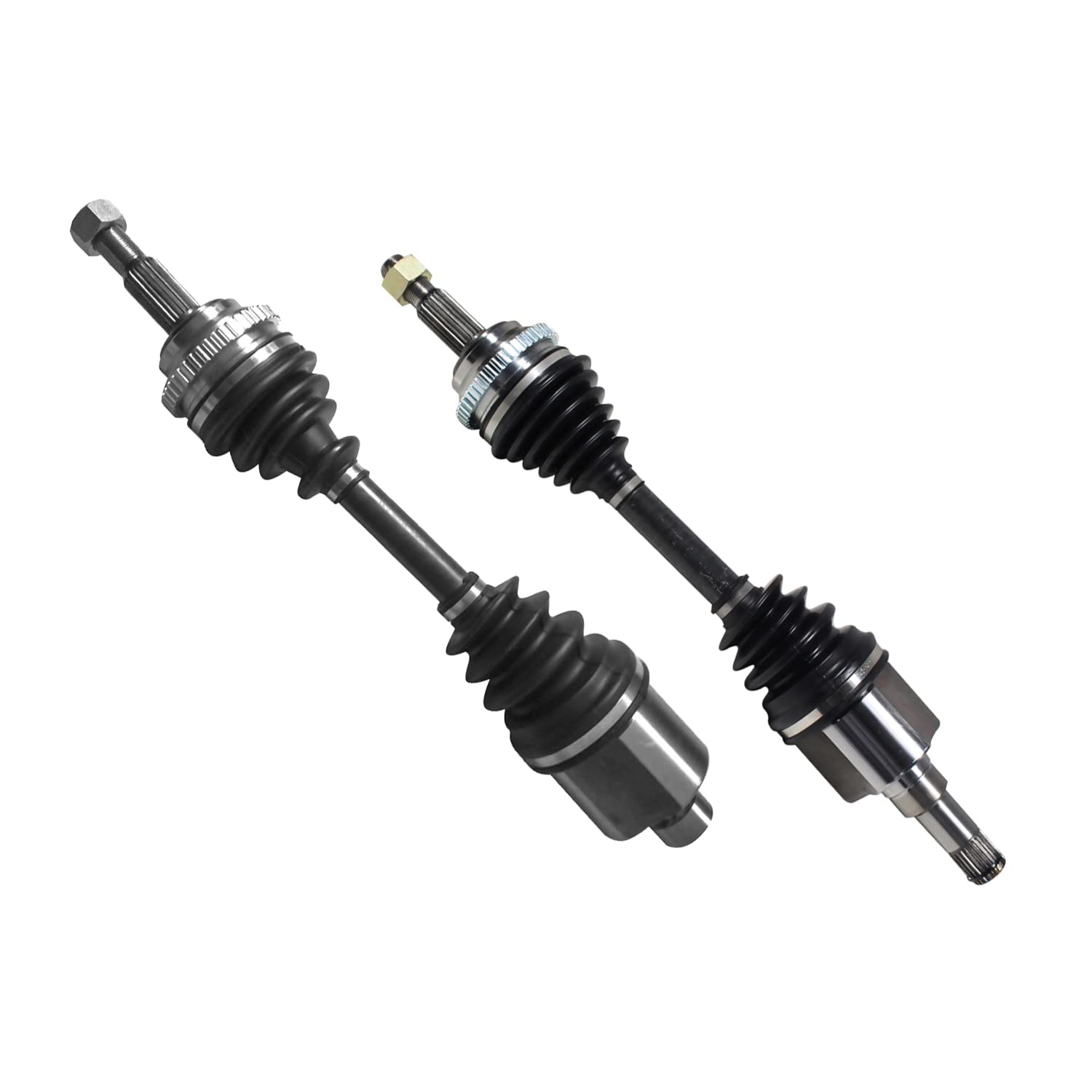 Front Pair CV Axle Shaft Assembly Compatible with 2003-2005 Neon SRT-4 L4-2.4L FWD Manual Trans CV Joint Replace 5037-445AB 5037-623AA 5037-622AA 5286-710AC 5286-710AD 19342720 20871038 5037-445AA