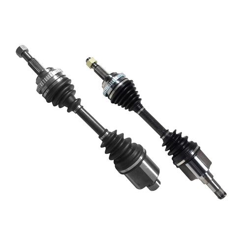 Front Pair CV Axle Shaft Assembly Compatible with 2003-2005 Neon SRT-4 L4-2.4L FWD Manual Trans CV Joint Replace 5037-445AB 5037-623AA 5037-622AA 5286-710AC 5286-710AD 19342720 20871038 5037-445AA