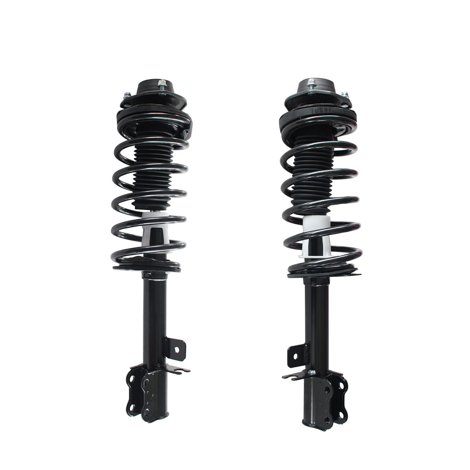 Maxfavor Pair of Rear Shock Absorbers and Struts Complete Assembly with Coil Spring Compatible with Suzuki Forenza 2004-2008, Suzuki Reno 2005-2008, Replacement for 172450 172451