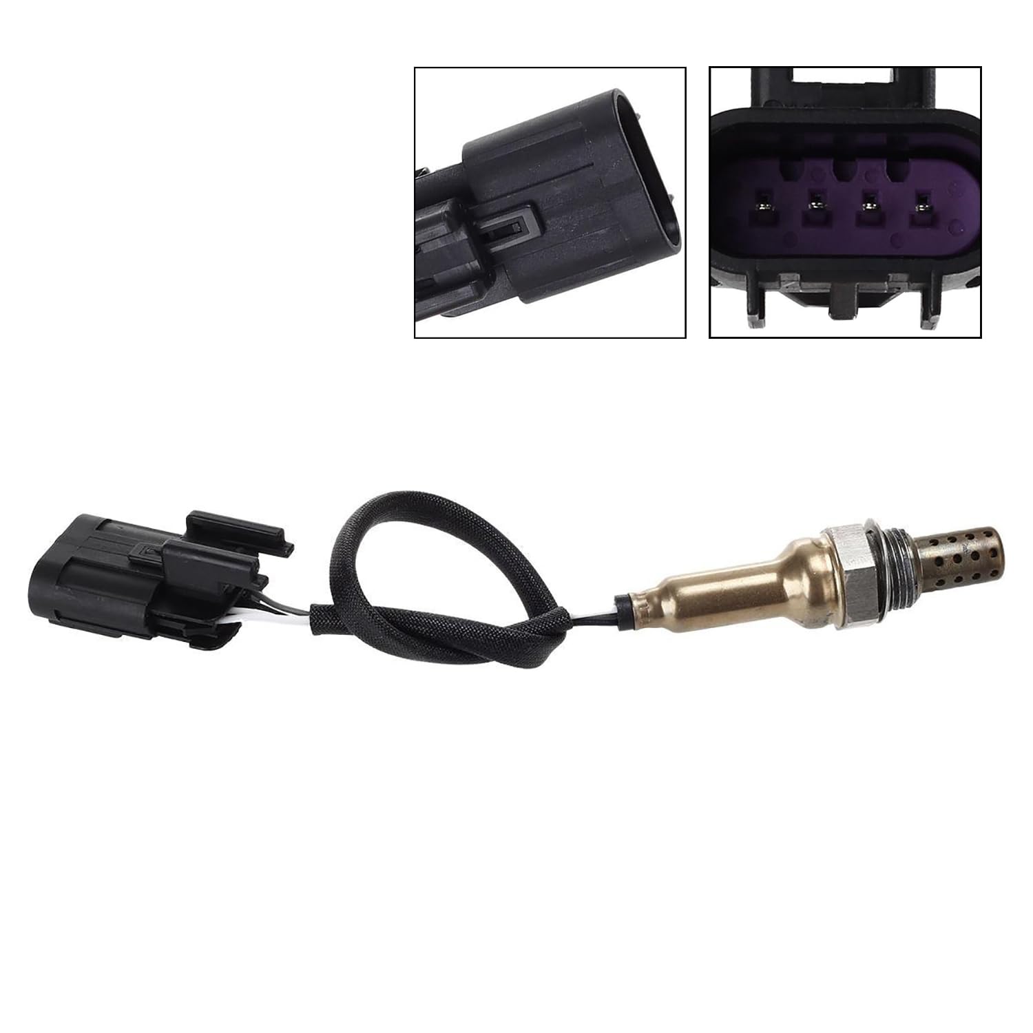 Maxfavor 234-4854 O2 Oxygen Sensor Upstream & Downstream & Upstream Left Replacement for Hyundai Veracruz Azera Sonata Santa Fe Entourage, for Kia Borrego Sedona Sorento