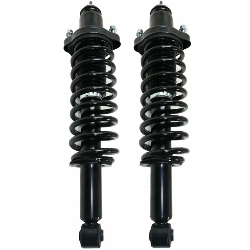 Maxfavor Rear Shock Absorber Kit with Coil Springs Compatible with Jeep 2007-2010 Compass & Patriot Shock Absorber Assembly Replace OE 472401 Set of 2