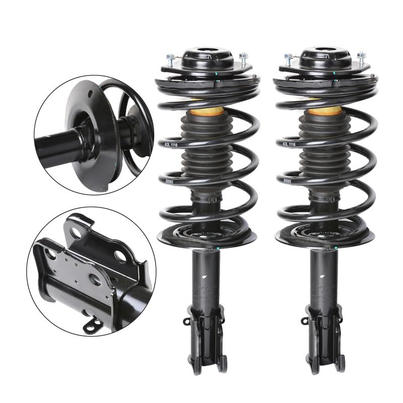 Maxfavor Front Complete Struts Assembly Compatible with Chrysler Neon 2000-2002, Dodge Neon 2001-2002, Dodge SX 2003-2005, Plymouth Neon 2000-2001 Shock Absorber Assembly Replace OE 171580 Set of 2
