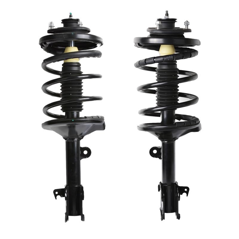 Maxfavor Front Complete Shocks & Struts with Coil Springs Compatible with 1999 2000 2001 2002 2003 2004 Odyssey Shock Absorber Assembly Replace OE 171598 171597 Set of 2
