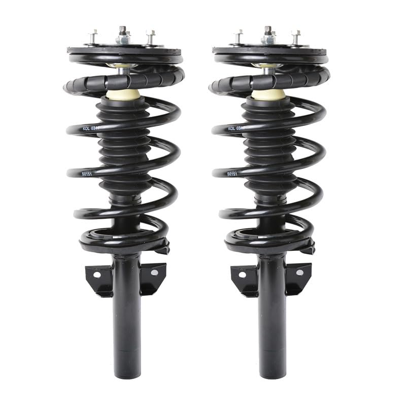 Maxfavor Front Complete Struts Assembly with Coil Springs Compatible with 1995-2003 Ford Windstar Shock Absorber Assembly Replace OE 171920 Set of 2